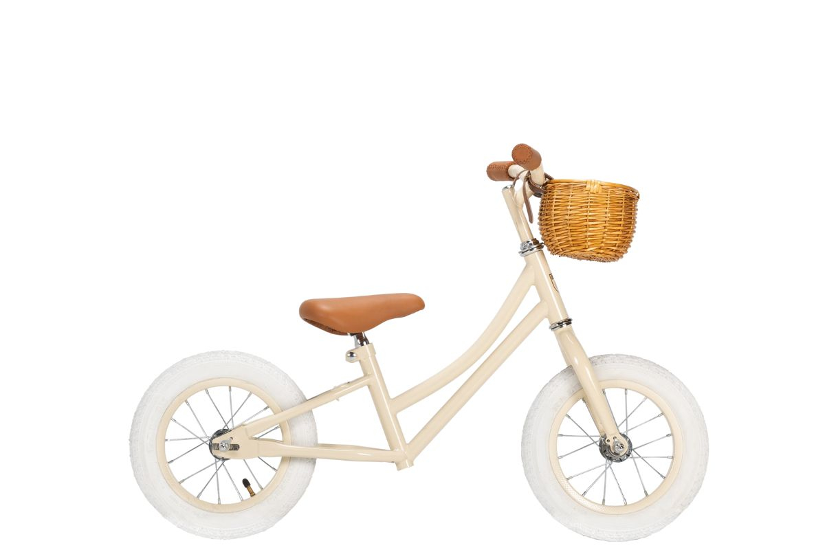 Bicicleta sin pedales Capri Kiddo crema