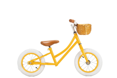 Comprar Bicicleta sin pedales Capri Kiddo mostaza (Cesta no incluida)