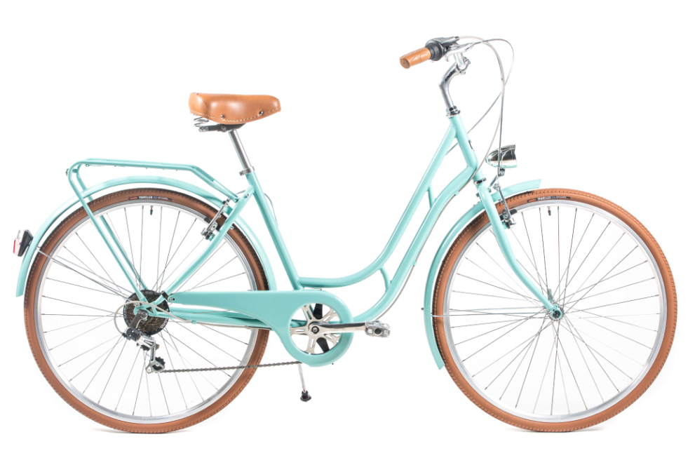 Comprar Bicicleta de Paseo Capri Berlin Aquamarina-marrón 7V-Outlet