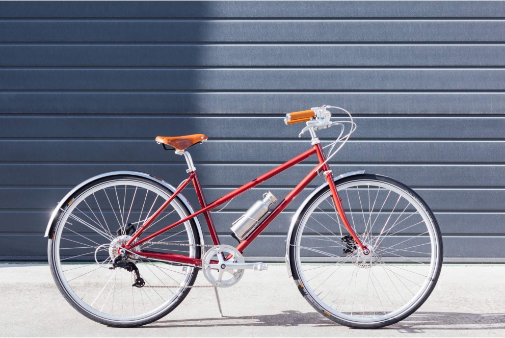 Comprar Bicicleta Eléctrica Capri Azur Dark Apple Red - Reacondiconada