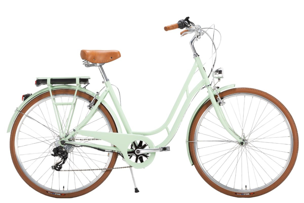 Comprar Vélo électrique Capri Berlin vert pastel 7V