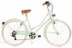 Comprar Bicicleta de paseo vintage Capri Valentina verde pastel - Reacondicionado