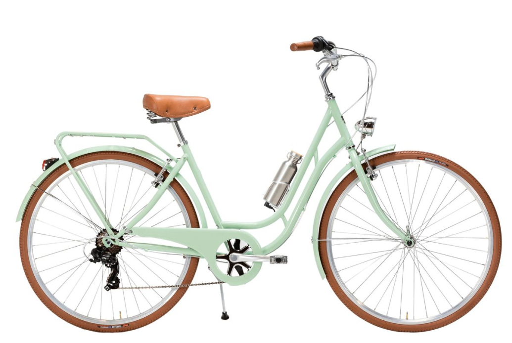 Comprar Bicicleta eléctrica Capri Berlin 3 verde pastel 7V