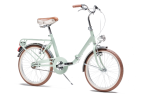 Comprar Bicicleta plegable Bambina Verde Pastel