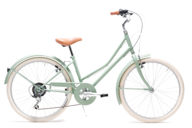 Comprar Bicicleta de paseo retro Capri Carolina 24" Verde Pastel