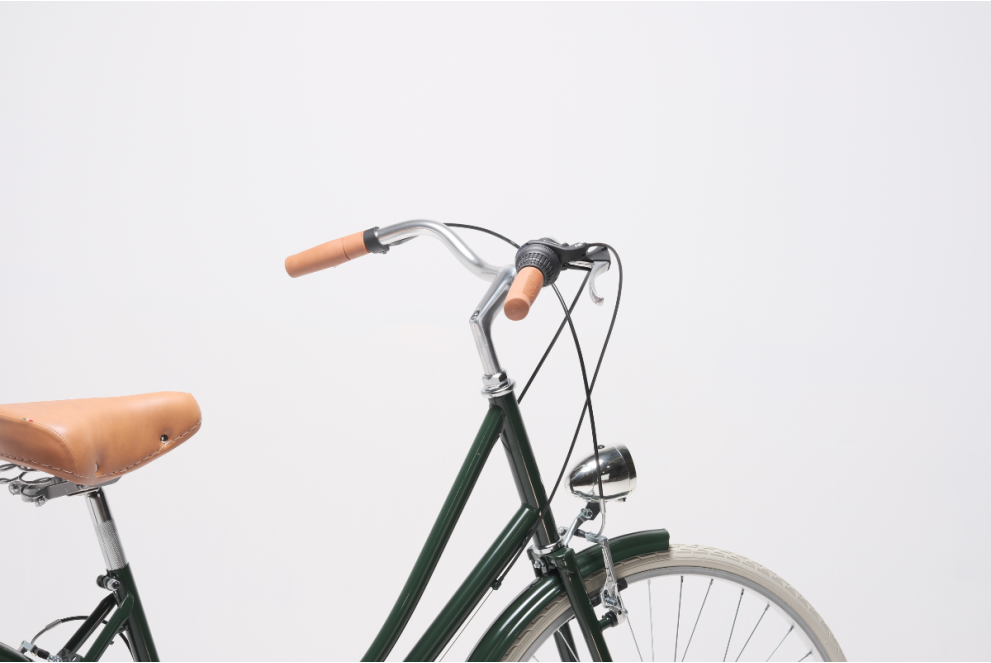 Comprar Bicicleta de paseo vintage Capri Valentina Verde Inglés