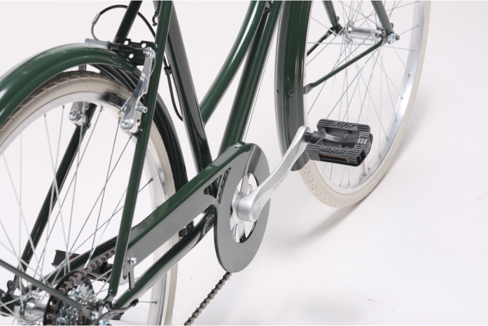 Comprar Bicicleta de paseo vintage Capri Valentina Verde Inglés