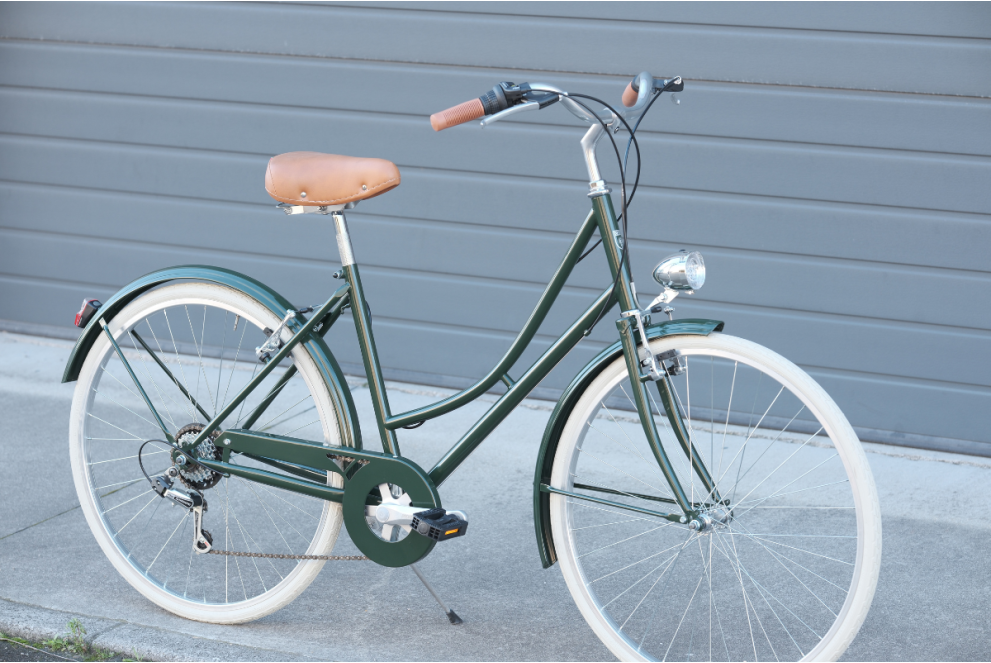 Comprar Bicicleta de paseo vintage Capri Valentina Verde Inglés