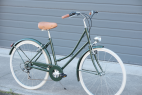 Comprar Bicicleta de paseo vintage Capri Valentina Verde Inglés