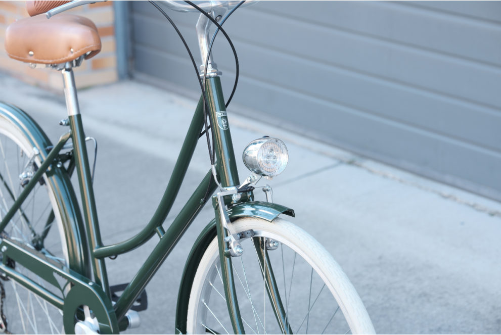 Comprar Bicicleta de paseo vintage Capri Valentina Verde Inglés