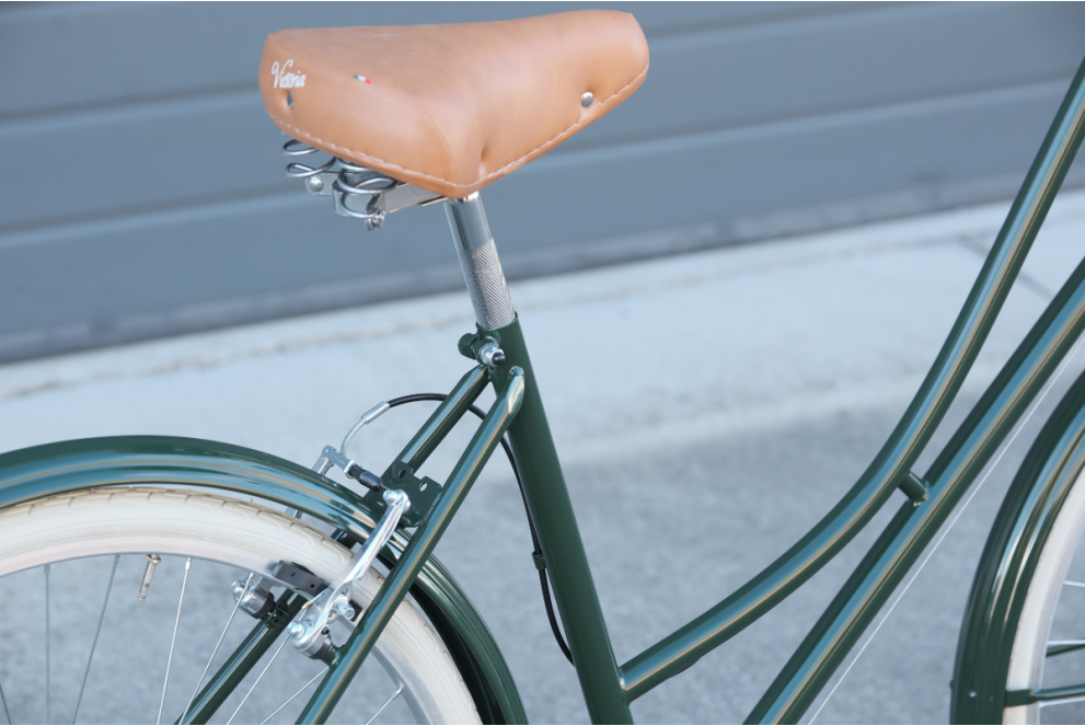 Comprar Bicicleta de paseo vintage Capri Valentina Verde Inglés