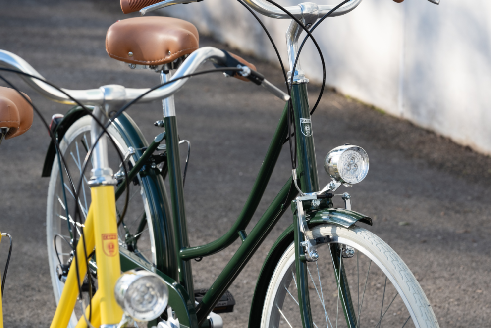 Comprar Bicicleta de paseo vintage Capri Valentina Verde Inglés