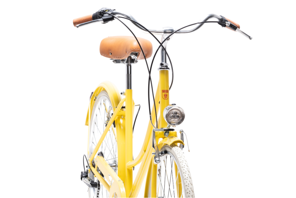 Comprar Bicicleta de paseo vintage Capri Valentina Amarillo Nápoles