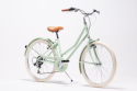Comprar Bicicleta de paseo retro Capri Carolina 24" Verde Pastel Reacondiconado