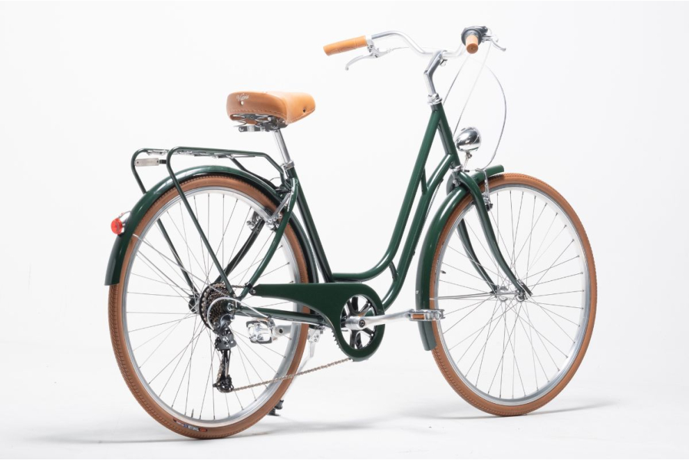 Comprar Bicicleta de Paseo Capri Berlin Verde Ingles 7V - Reacondicionado