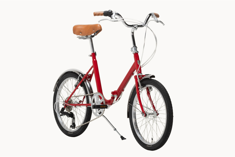 Comprar Bicicleta Plegable Capri VITA Dark Red 6V - OUTLET