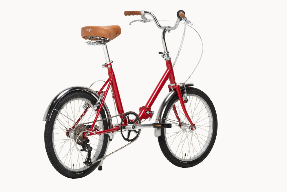 Comprar Bicicleta Plegable Capri VITA Dark Red 6V - OUTLET