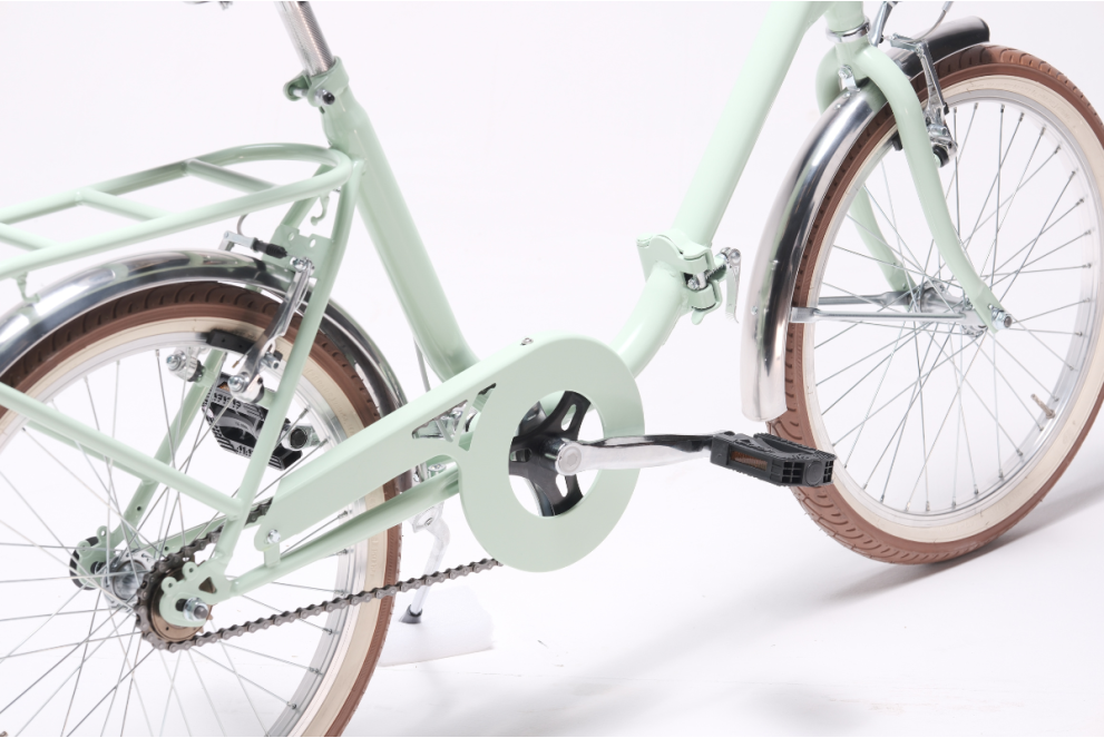 Comprar Bicicleta plegable Bambina Verde Pastel Reacondicionado