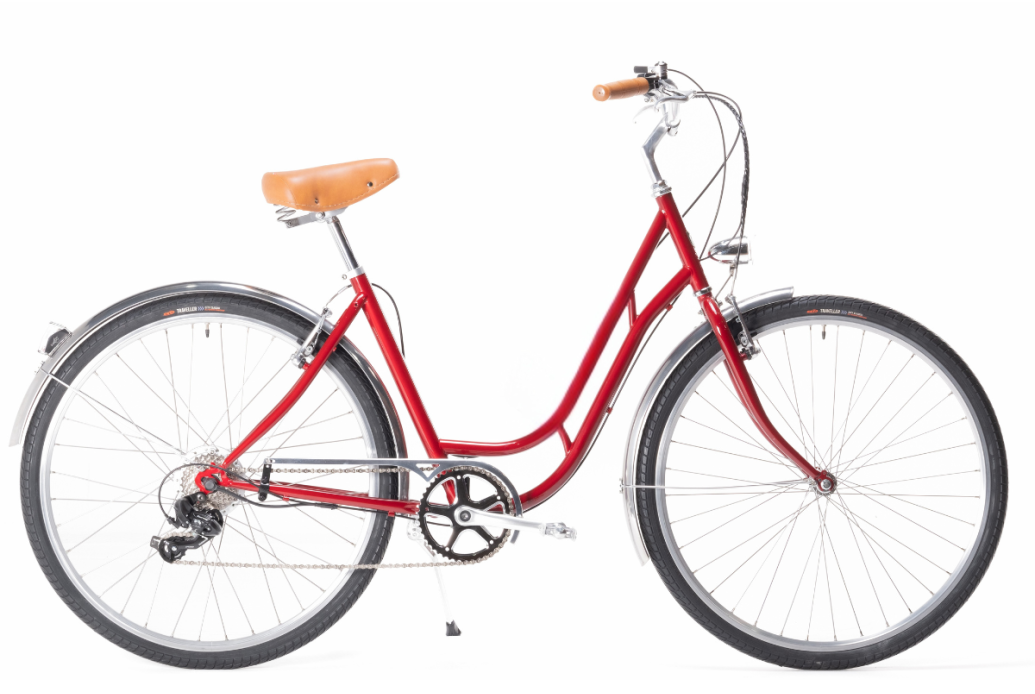 Comprar Bicicleta de Paseo Capri Berlin Rojo Rubí 7V - Reacondicionado