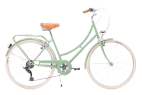 Comprar Bicicleta de paseo vintage Capri Valentina verde pastel +
