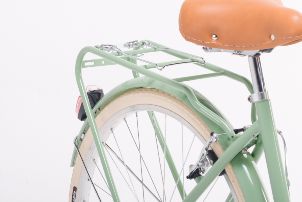 Comprar Bicicleta de paseo vintage Capri Valentina verde pastel +