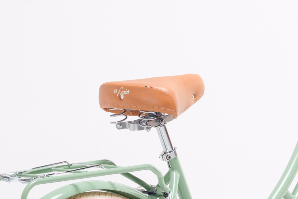 Comprar Bicicleta de paseo vintage Capri Valentina verde pastel +