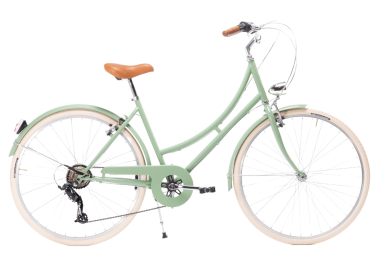 Comprar Bicicleta de paseo vintage Capri Valentina verde pastel