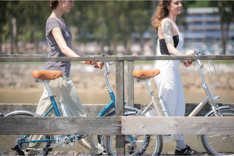Comprar Bicicleta eléctrica plegable Capri VITA Champagne