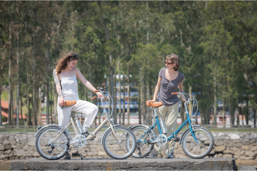 Comprar Bicicleta eléctrica plegable Capri VITA Champagne