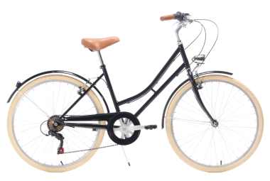 Comprar Bicicleta de paseo vintage Capri Barcelona Negro-Crema. - BCCABANC21 2022