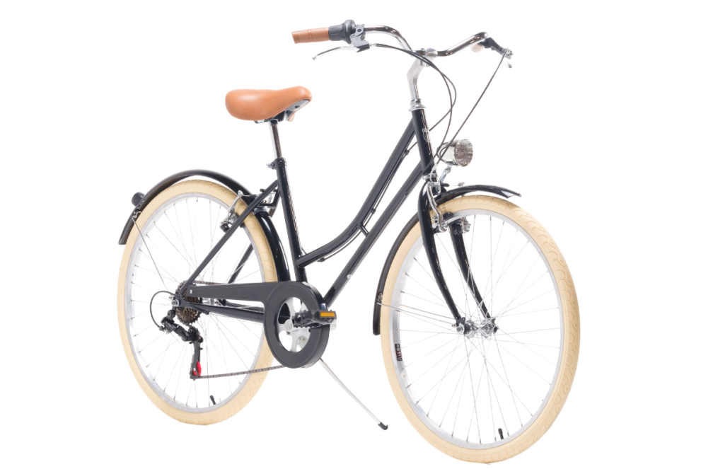 Comprar Bicicleta de paseo vintage Capri Barcelona Negro-Crema. - BCCABANC21 2022