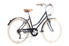 Comprar Bicicleta de paseo vintage Capri Barcelona Negro-Crema. - BCCABANC21 2022