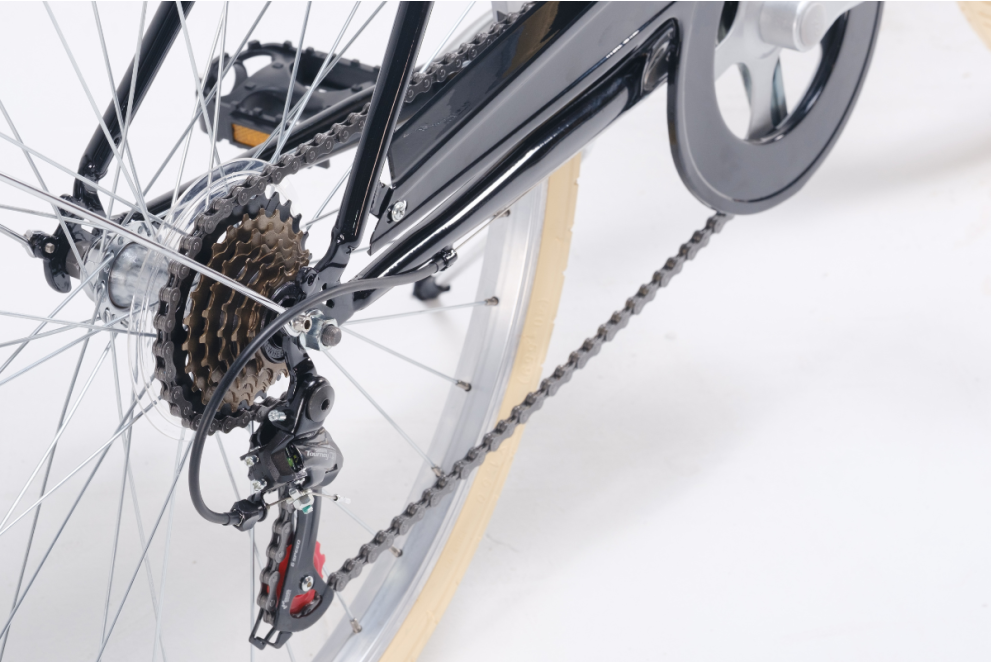 Acheter Vélo Vintage Capri Barcelona Noir-Crème 6V - BCCABANC21 2022