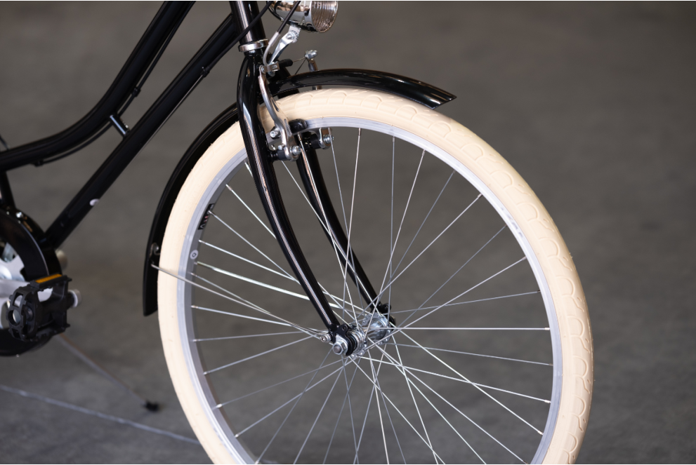 Comprar Bicicleta de paseo vintage Capri Barcelona Negro-Crema. - BCCABANC21 2022
