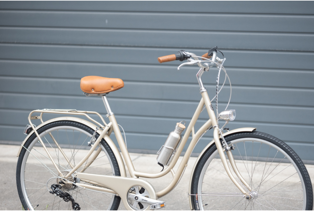 Bicicleta eléctrica Capri Berlin Champán 7V Bicicleta