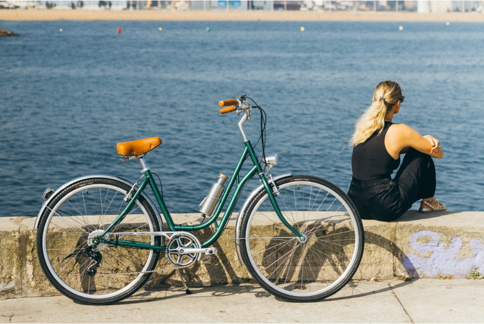 Comprar Bicicleta eléctrica Berlin 3 British Green - OUTLET