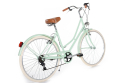 Comprar Bicicleta de paseo vintage Capri Valentina verde pastel