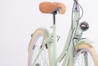 Comprar Bicicleta de paseo vintage Capri Valentina verde pastel