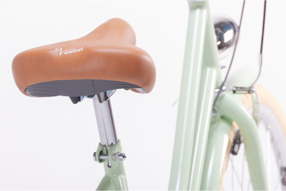 Comprar Bicicleta de paseo vintage Capri Valentina verde pastel