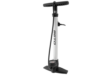Beto metal foot pump white