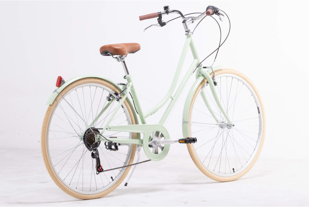 Comprar Bicicleta de Paseo Niza Verde Pastel 7 velocidades - BCCNI28PG342 2022