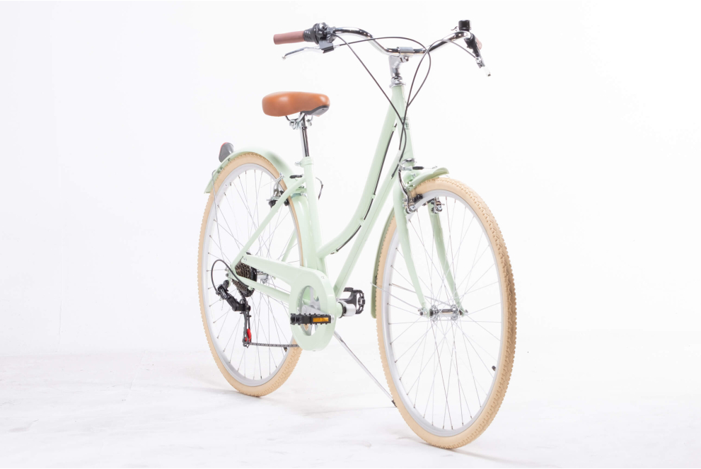 Comprar Bicicleta de Paseo Niza Verde Pastel 7 velocidades - BCCNI28PG342 2022