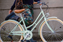 Comprar Bicicleta de paseo Capri Valentina verde pastel de 6 velocidades