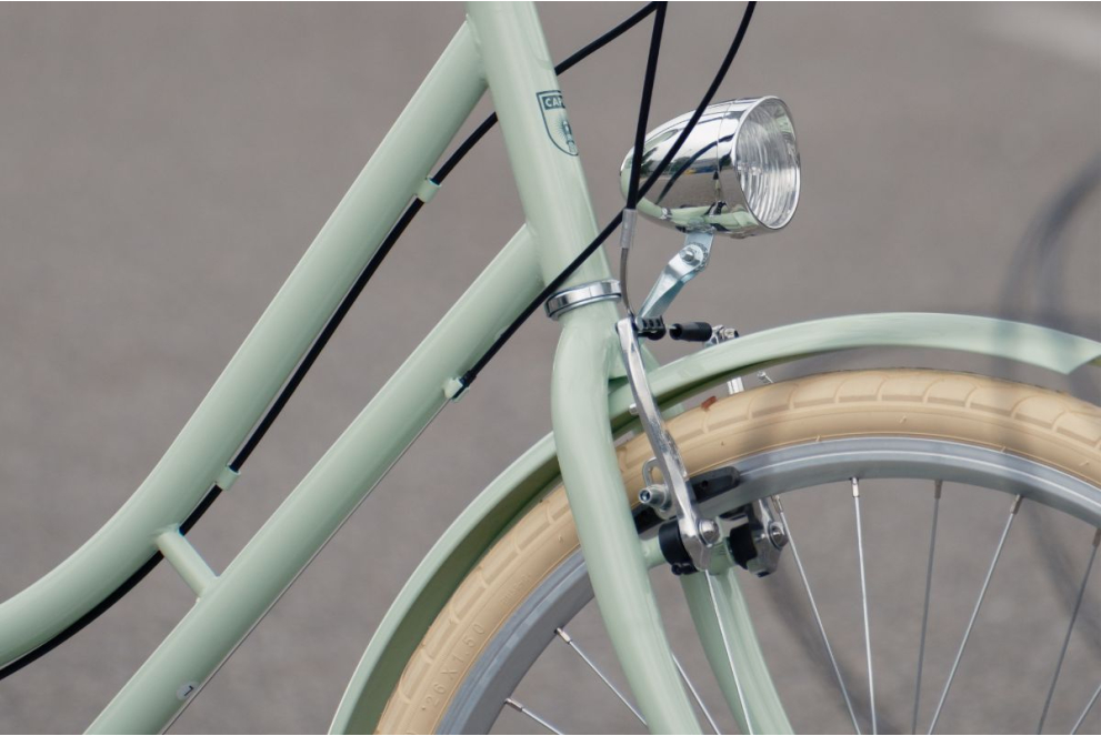 Comprar Bicicleta de paseo Capri Valentina verde pastel de 6 velocidades