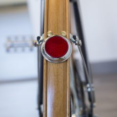 wood fender and steel reflector