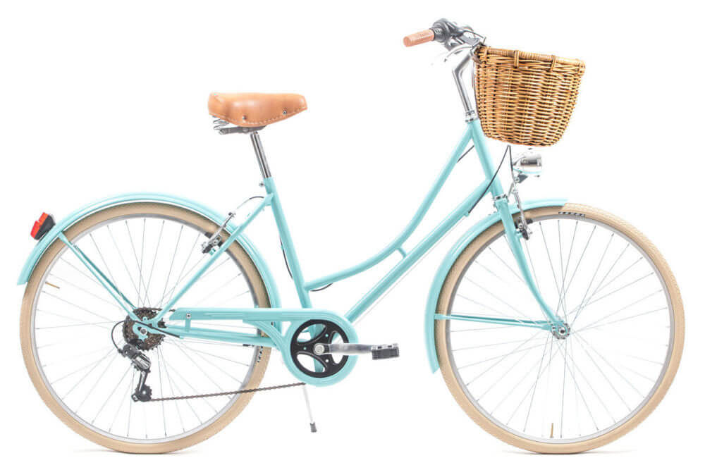 bicicleta urbana capri valentina aquamarina cesta 1