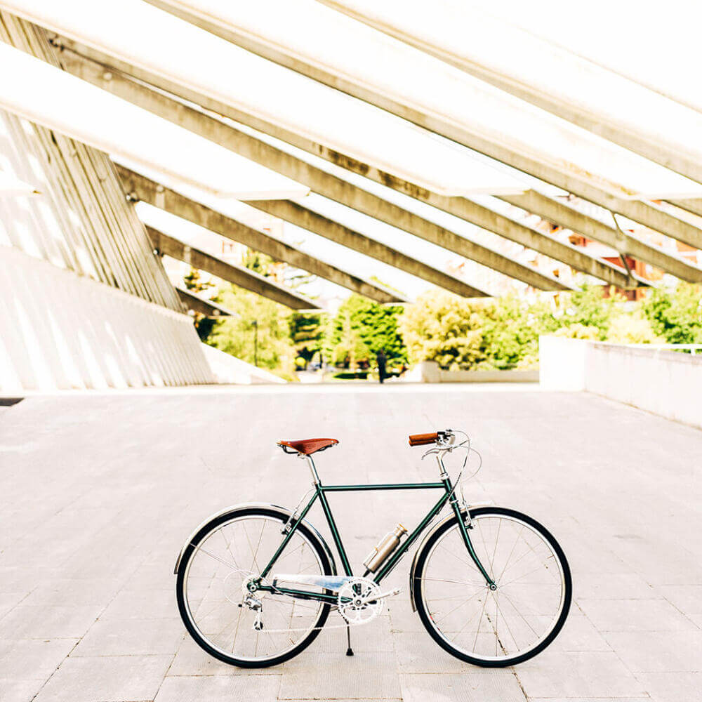 bicicleta urbana hombre electrica