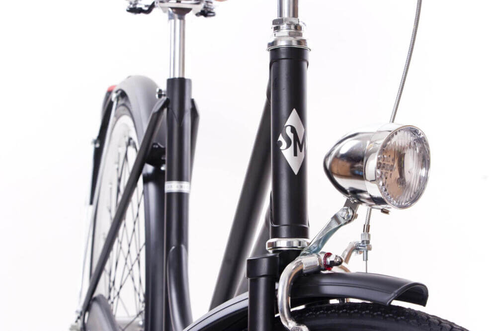 chromed led light for bicycles