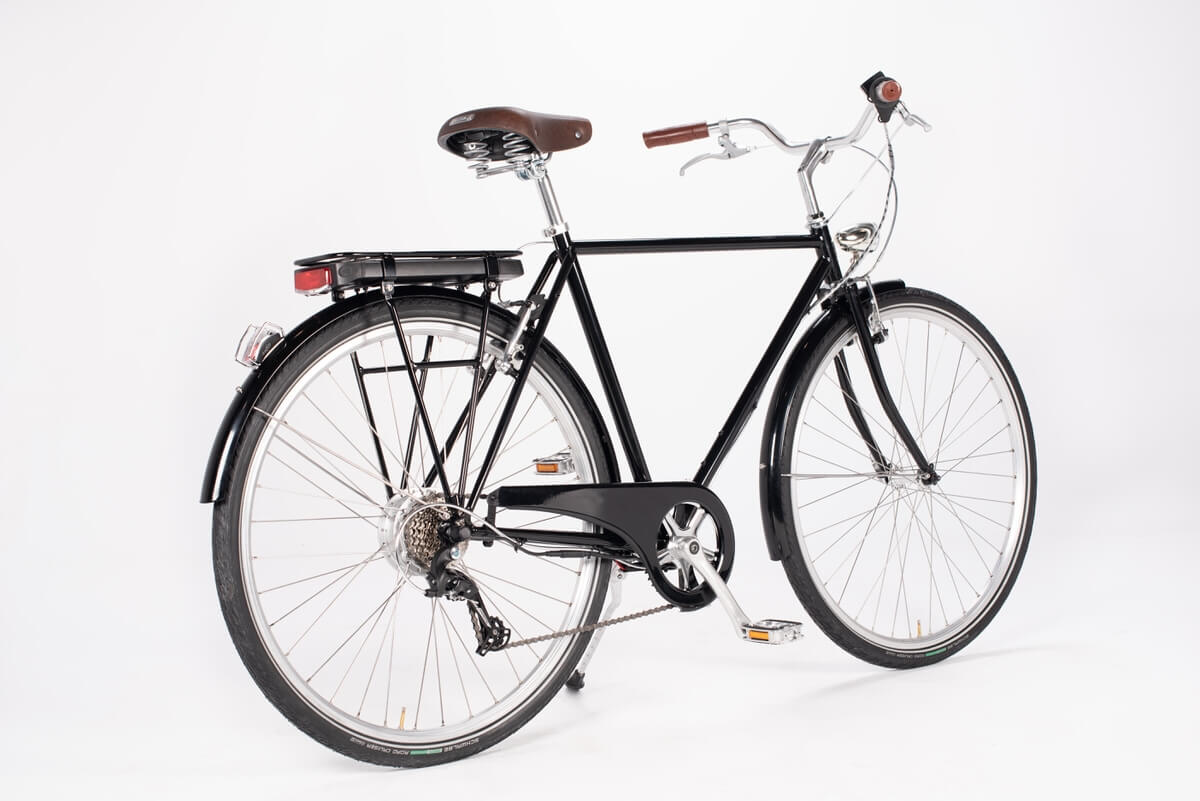 capri berlin electric city bicycle black 7v