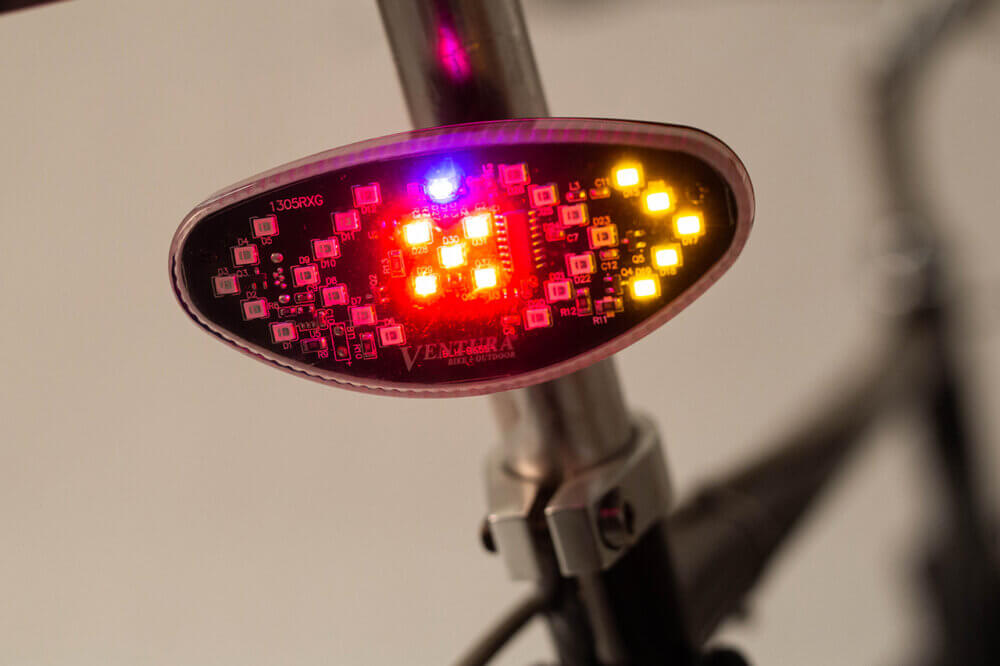seguridad luces bicicleta